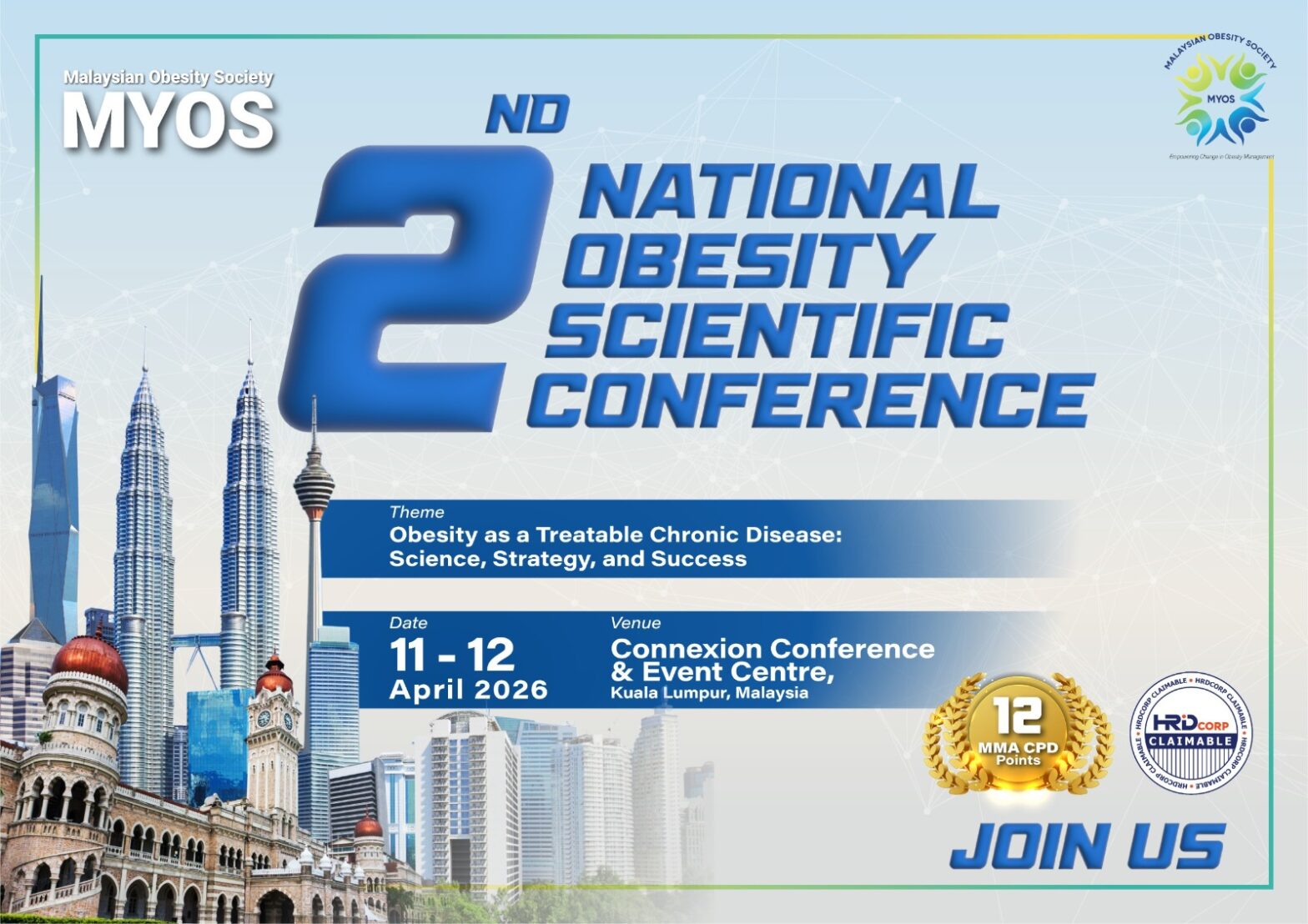2nd National Obesity Scientific Conference, 11 to 12 April 2026